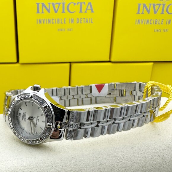 Invicta Women's Wildflower Collection Stainless Steel Watch with Unique Design - Picture 7 of 9